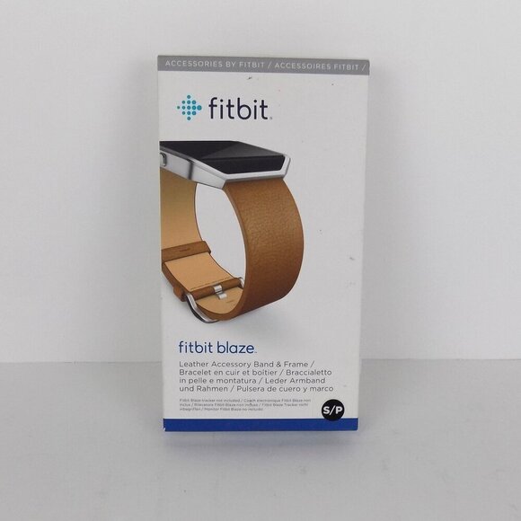 Fitbit Blaze Band & Frame Leather Accessory Size Small - Picture 1 of 8